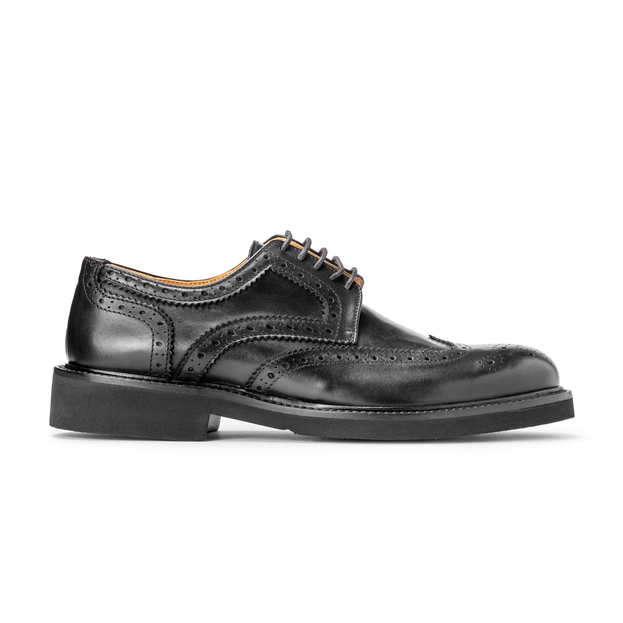 Scarpa Derby Uomo Vitello Nero