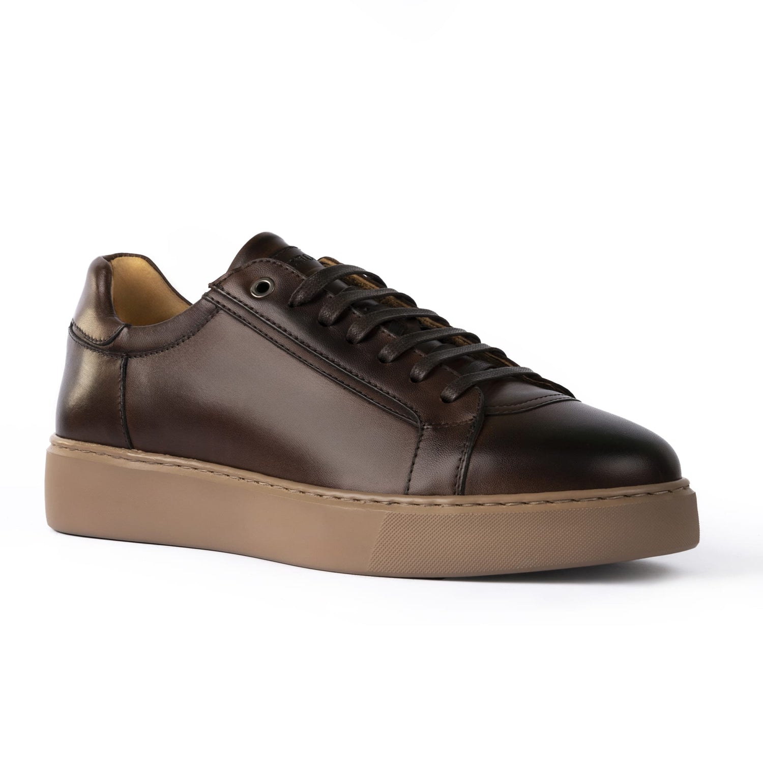 Sneakers Uomo Vitello Brown