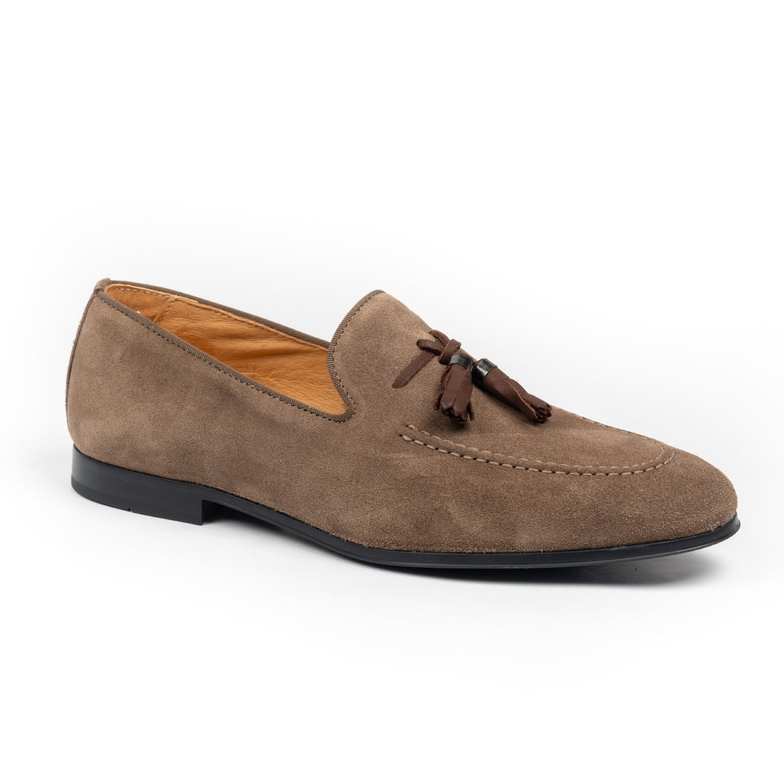 Suede Moccasin with Bow Men&