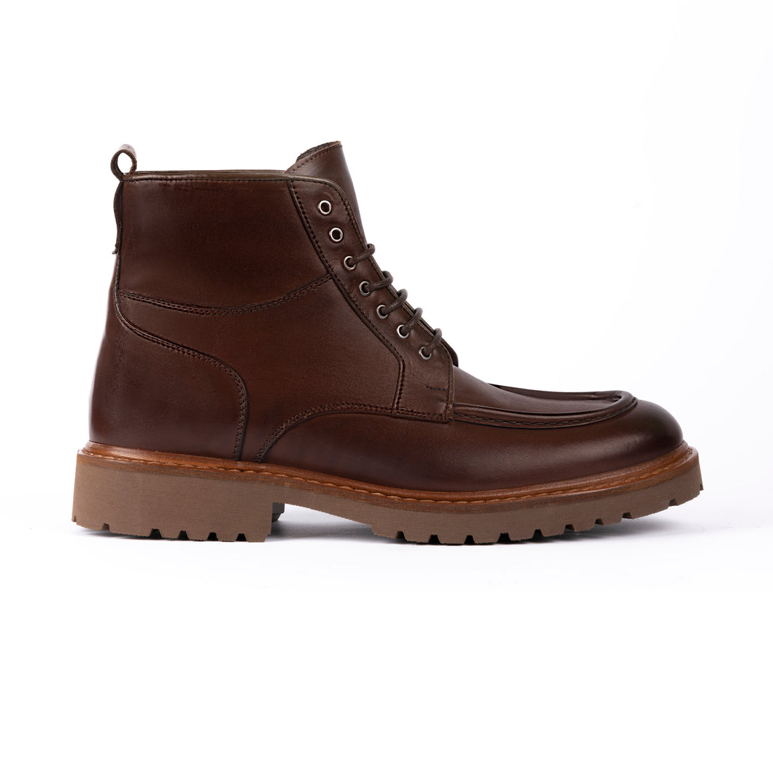 Stivaletto Uomo Vitello Brown