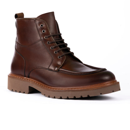 Stivaletto Uomo Vitello Brown