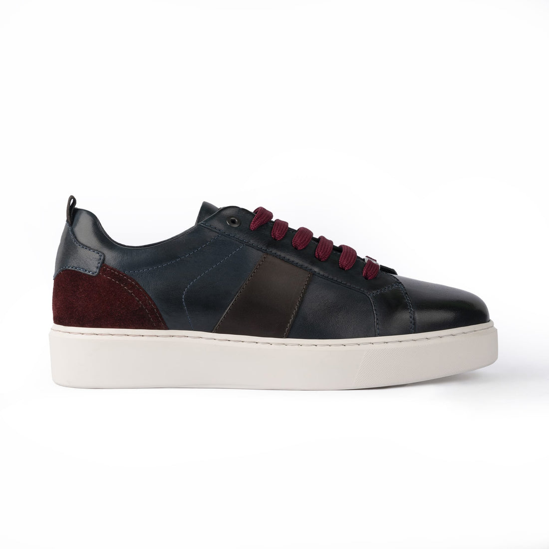 Sneakers Uomo Vitello Marine