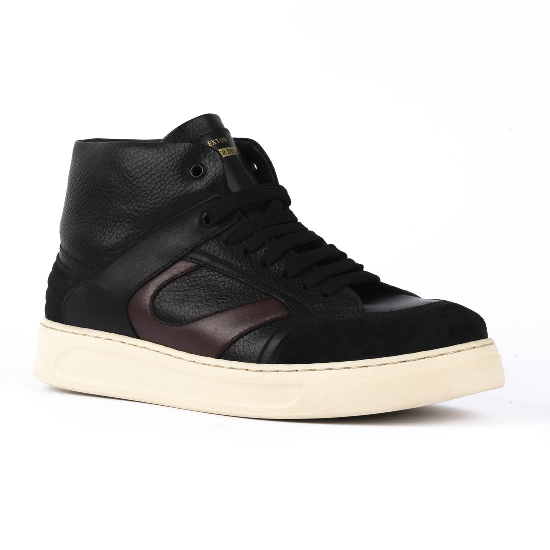 Sneakers Uomo Pelle/Camoscio Nero