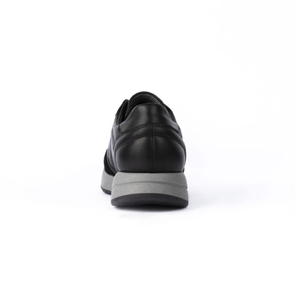 Sneakers Uomo Pelle Camoscio Nero