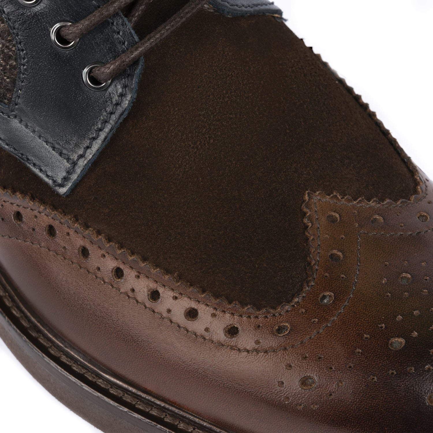 Stivaletto Uomo Pelle Camoscio Brown