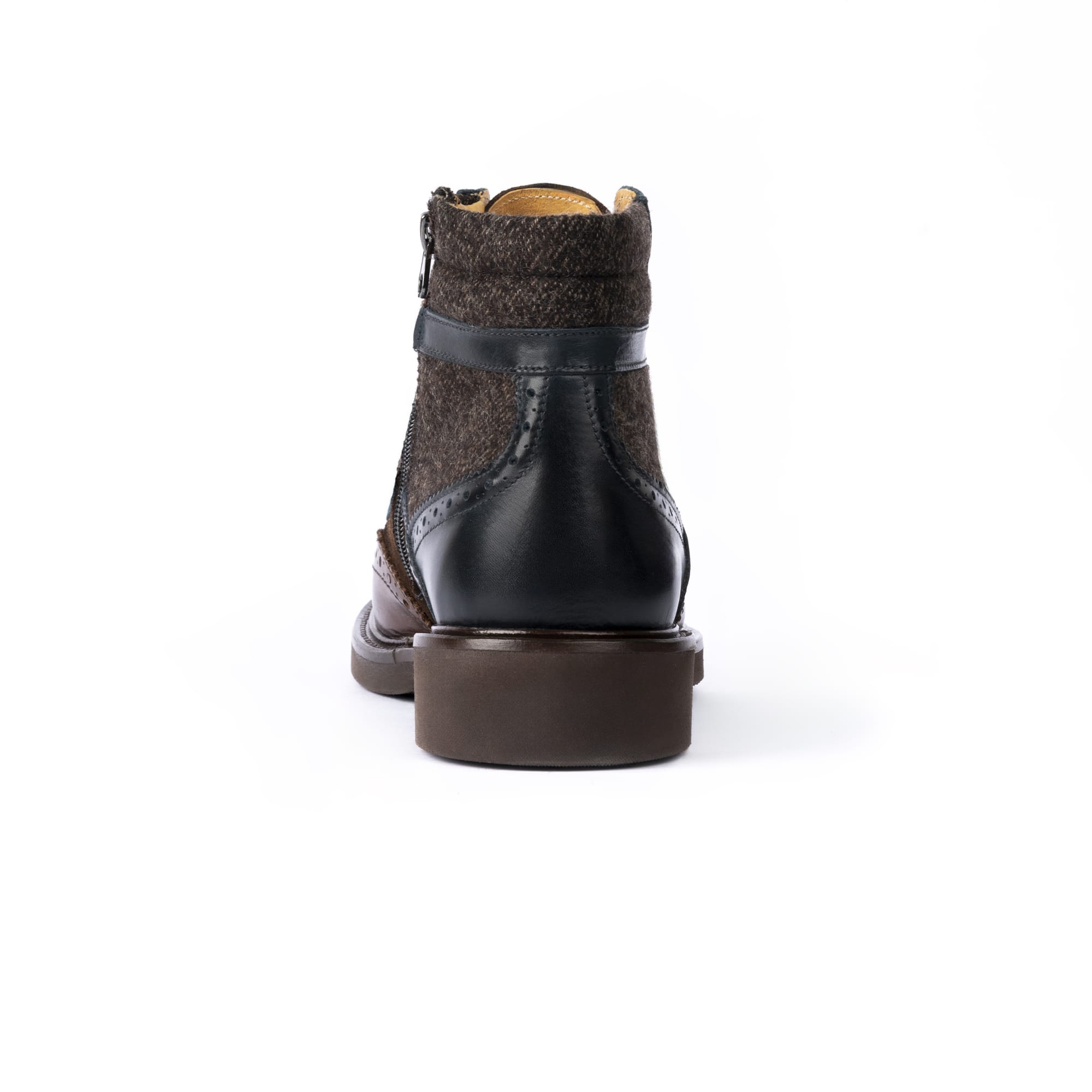 Stivaletto Uomo Pelle Camoscio Brown