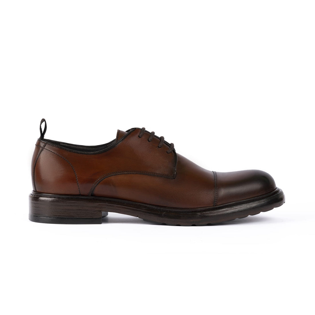 Derby Uomo Vitello Soft Legno