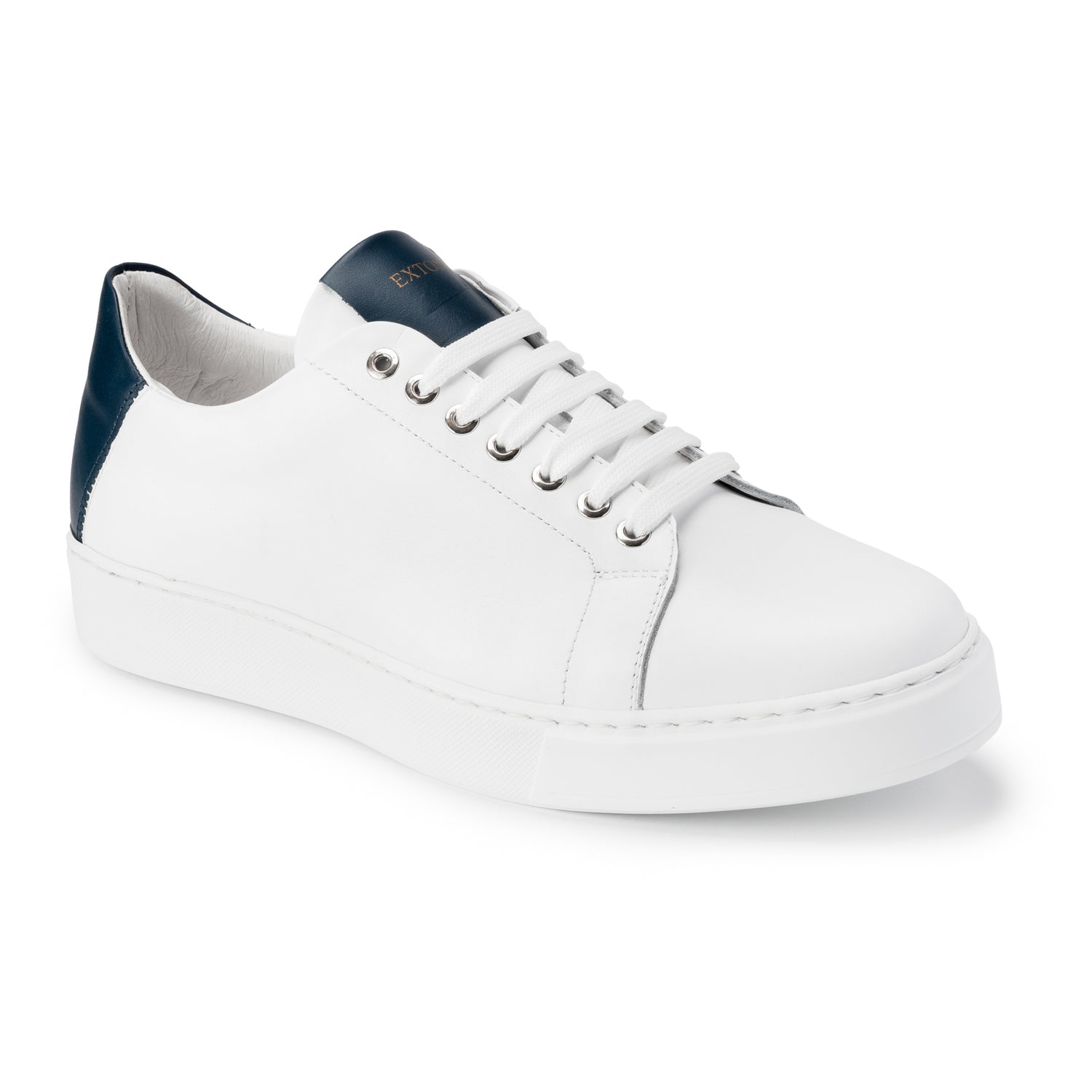 Scarpa Sneakers Uomo Bianco/Navy