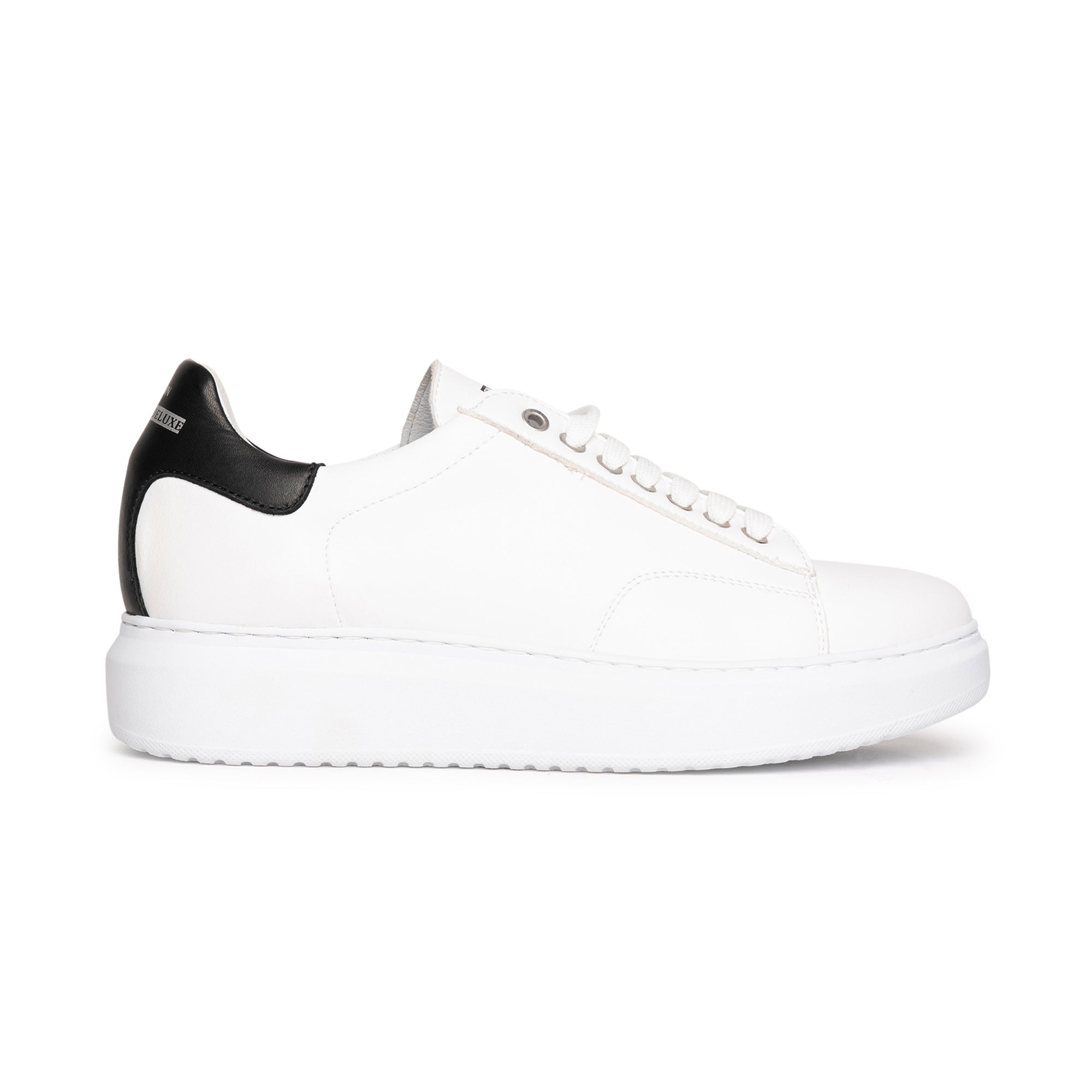 Sneakers Uomo Pelle Nappa Bianca