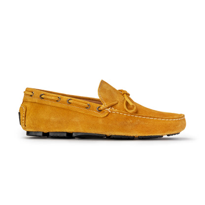 Mocassino Gommino Camoscio Giallo