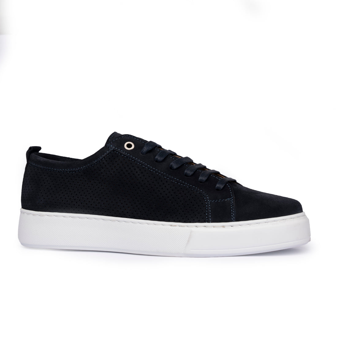 Sneakers Uomo Camoscio Blu