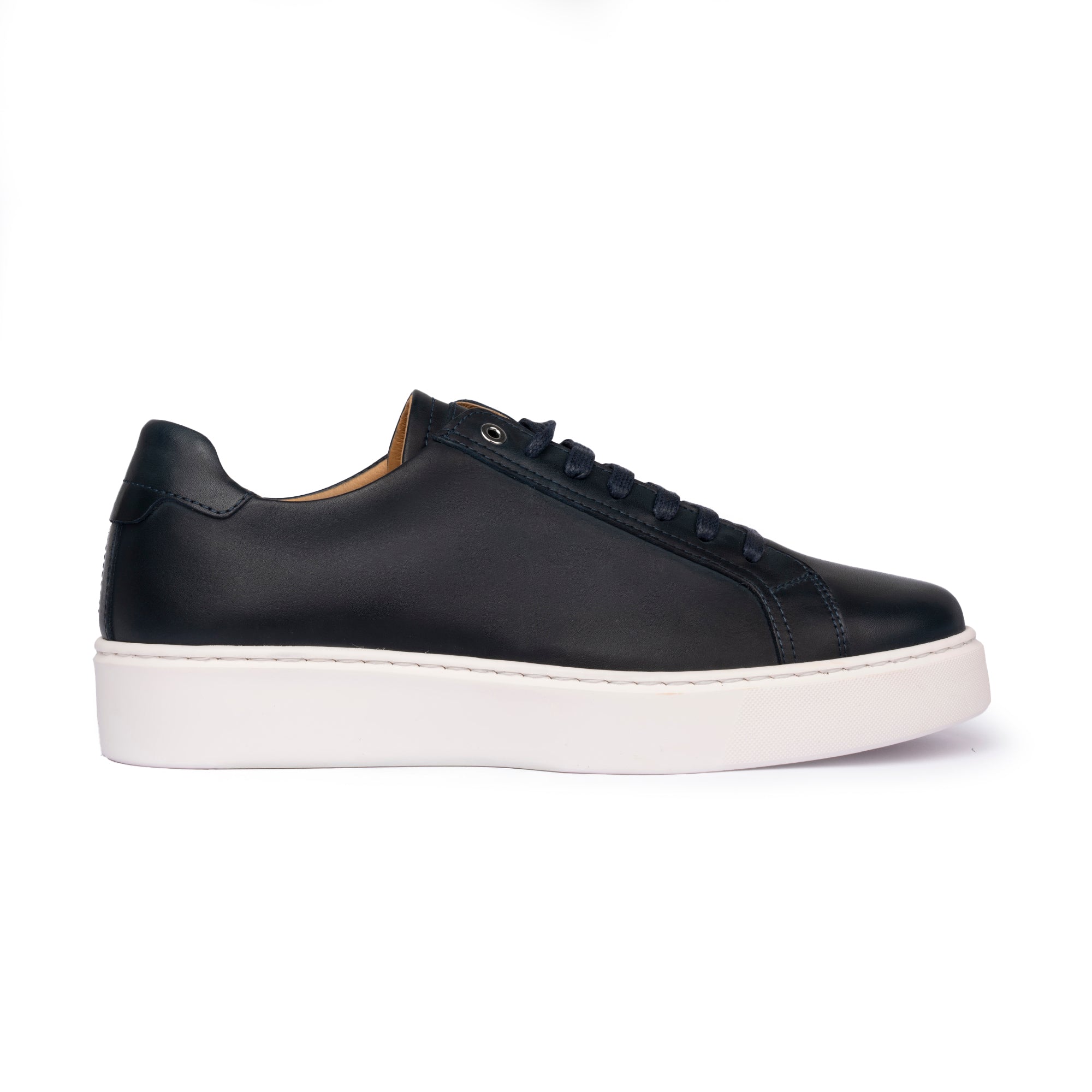 Sneakers Uomo Pelle Marine