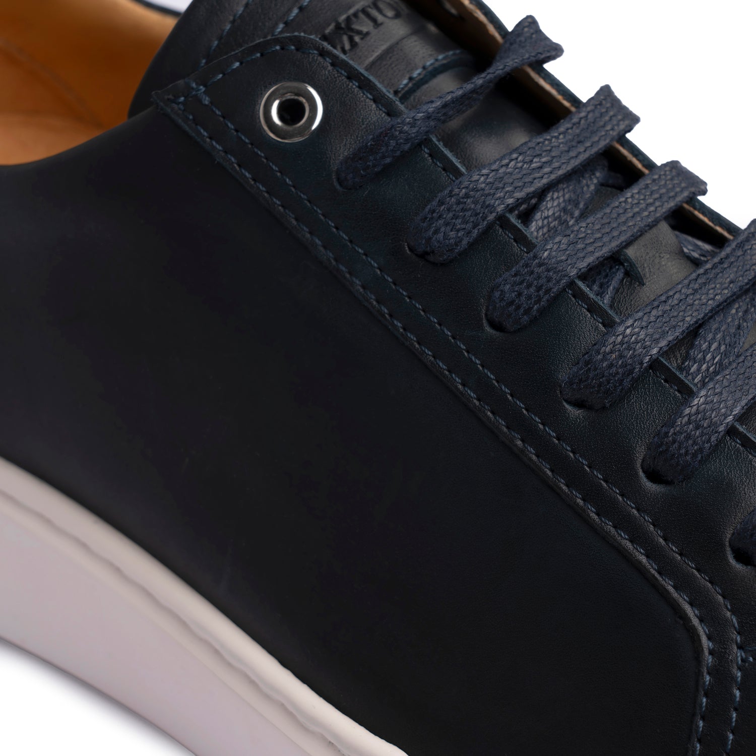 Sneakers Uomo Pelle Marine