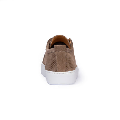 Sneakers Uomo Camoscio Taupe