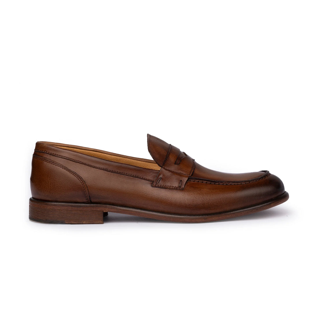 Mocassini Uomo Pelle Di Vitello Soft Camel