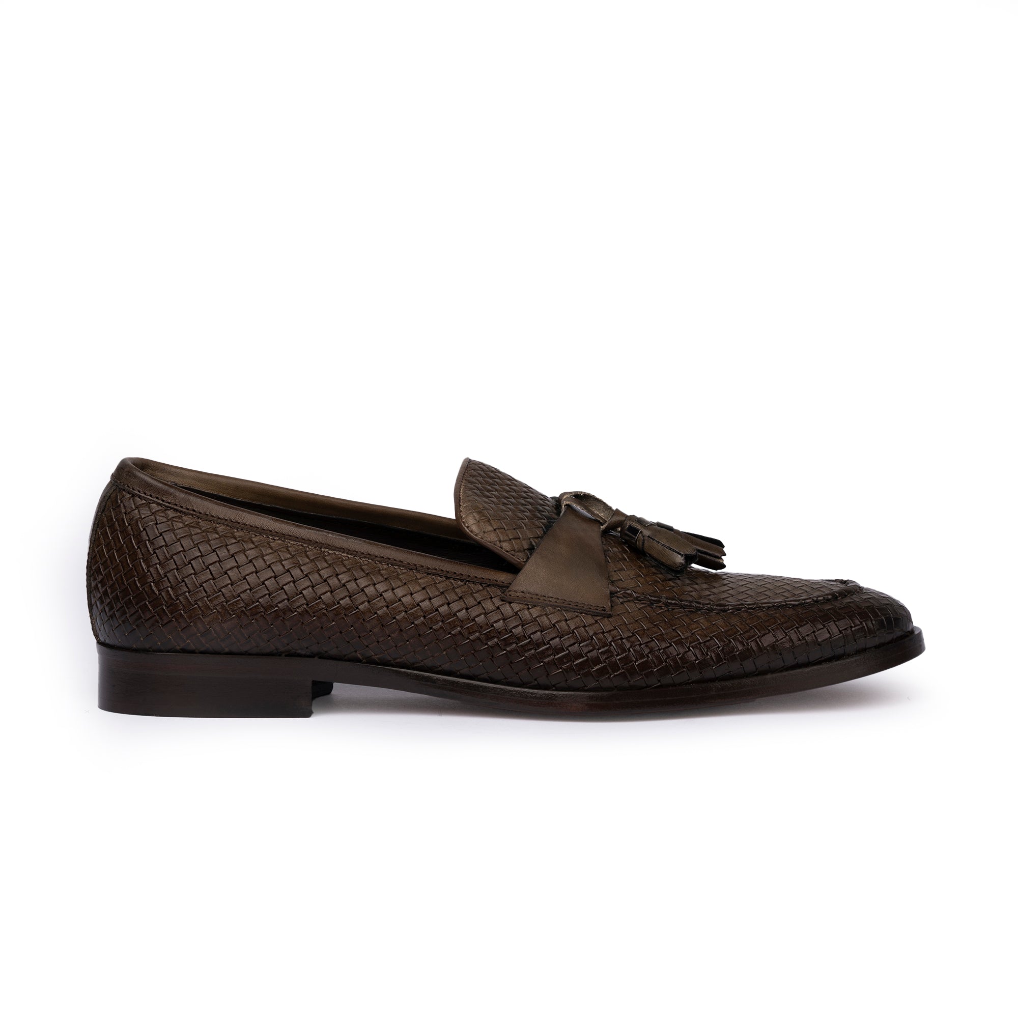 Mocassini Uomo Pelle Di Vitello Verde – Exton Brand